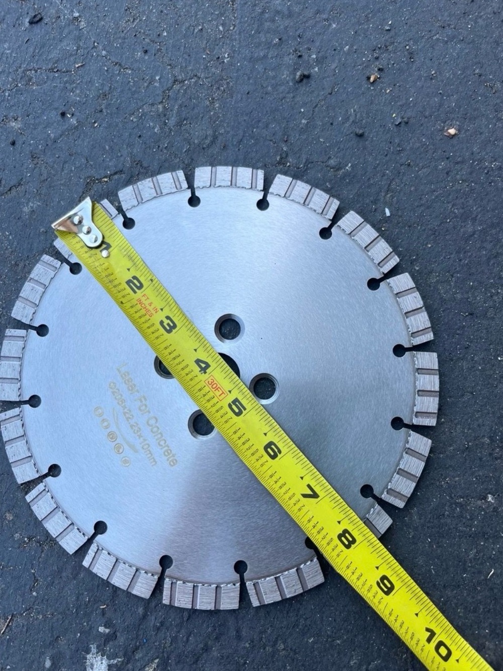 Laser Concrete Cutting Diamond Blade